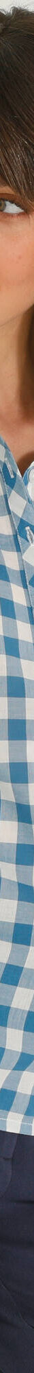 Blouse à carreaux, manches courtes à revers (bleu) Blouse à carreaux, manches courtes à revers (bleu)
